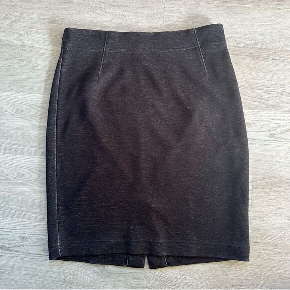 Club Monaco Pencil Skirt Charcoal Gray Women’s 6 Zip - Picture 1 of 8